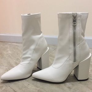 Chunky heel boots